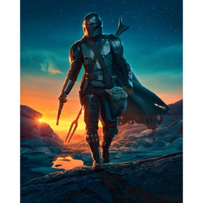 Φωτοταπετσαρία τοίχου KOMAR IADX4-095 "The Mandalorian Gunslingers" σειρά Into Wonderland 200 x 250 cm