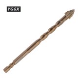 Τρυπάνι Γρανίτη Καρβιδίου με Μύτη YG6X  10×120mm Krausmann TURBO GRANITE AC10766