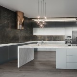 Πάνελ Επένδυσης Τοίχου από Ορυκτό Μάρμαρο 2800x1230x4mm KronoSpan Rocko SPC Wall Panels K026 PT Grey Pietra Marble