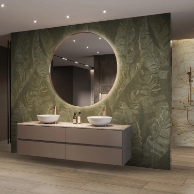 Πάνελ Επένδυσης Τοίχου από Ορυκτό Μάρμαρο 2800x1230x4mm KronoSpan Rocko SPC Wall Panels R163 PT Silver Sage