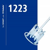 Αναδευτήρας Κονιαμάτων και Χρωμάτων Turbo Ø 120MM, Μήκος: 600MM  M-14 MASTER LINE Kubala 1223