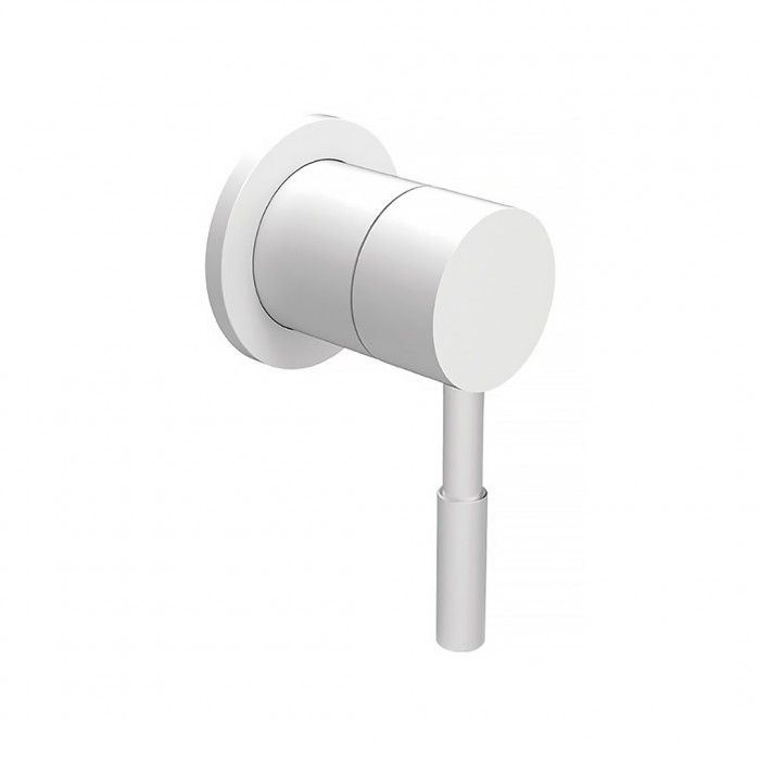 Εκτροπέας εντοιχισμού 3 εξόδων La Torre New Tech 12151N-300 Λευκό ματ