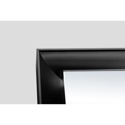 Καθρέφτης Τετράγωνος με Κρυφό Φωτισμό 3LED (Θερμό, Φυσικό Λευκό και Ψυχρό φως) και Ανοξείδωτο Πλαίσιο Μαύρο Ματ 1400x800mm LEDIMEX CALIFORNIA CALI034/140NG