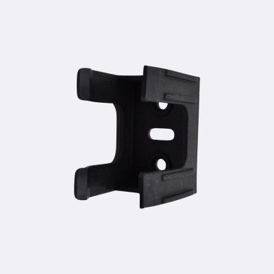 Πιάστρα - Φουρκέτα Μπάζας Ξύλου Μαύρη Leon 20-011BL