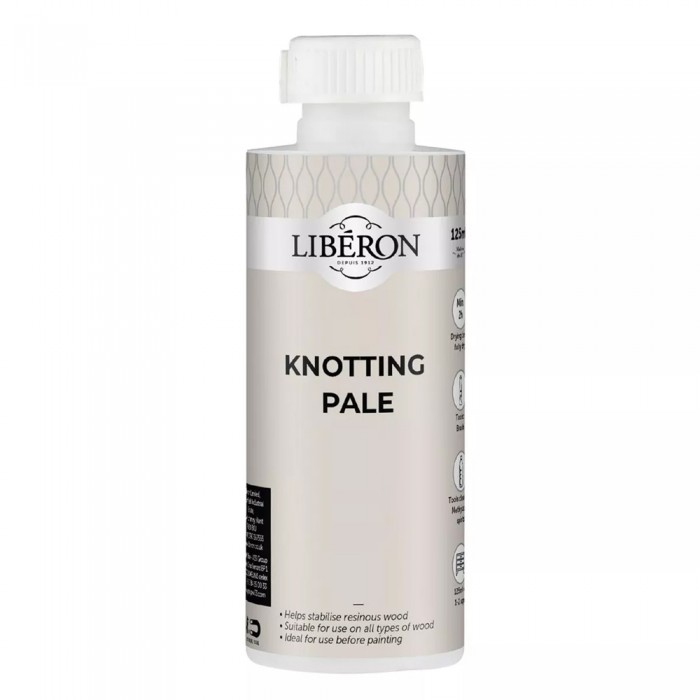 Μονωτικό Ρόζων Ξύλου 125ml Liberon Knotting Pale
