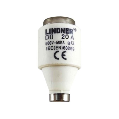 Ασφάλεια Normal τύπου "D" 20A LINDNER 15-460-012