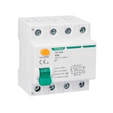 Ρελέ Διαρροής RCCB 4P 63A Τύπου AC 30mA 35mm² max TENGEN 09-00503