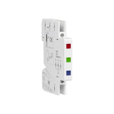 LED Λυχνία Πίνακα RGB τριφασική 230V 1/2 θέση DIN LINEME 09-00651