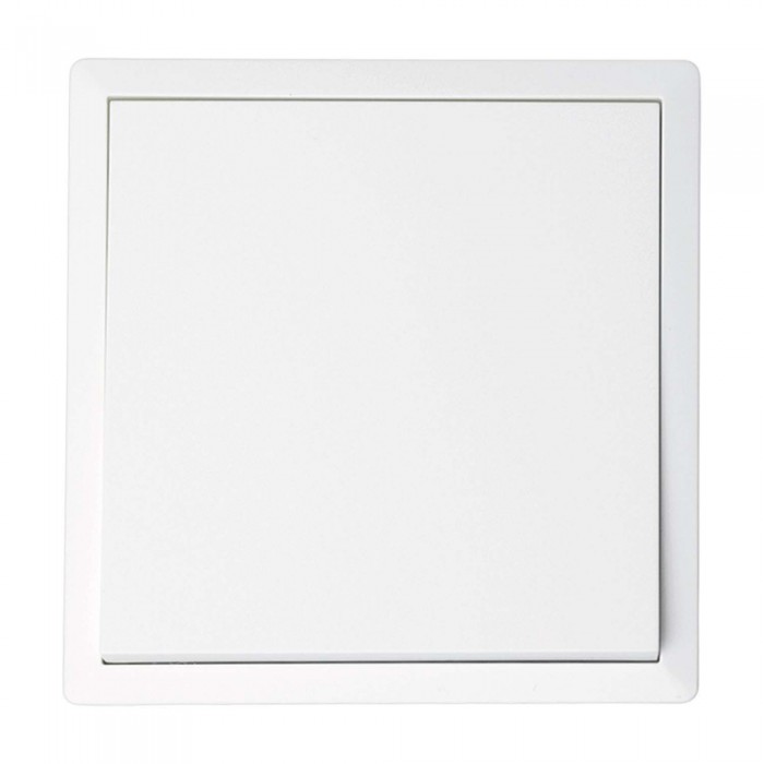Διακόπτης Απλός 10A/250V Λευκό Ματ LineMe Gena 50-00601-31