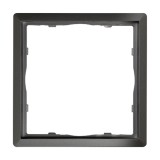 Πλαίσιο Διακοπτών Μονό Ανθρακί Ματ LineMe Gena 50-00621-19