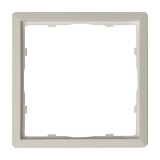 Πλαίσιο Διακοπτών Μονό Γκρι Ανοιχτό LineMe Gena 50-00621-32