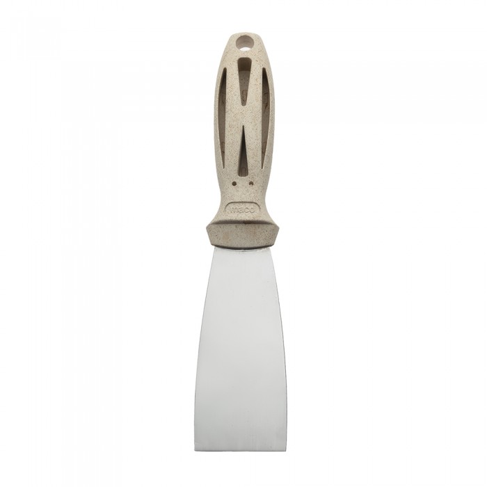 Σπάτουλα Με Μεταλλική Λάμα Και Ξύλινη Λαβή "Wheat Straw" 30mm MACO MC.0180003