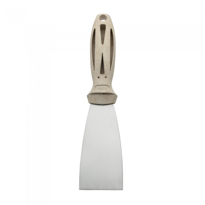 Σπάτουλα Με Μεταλλική Λάμα Και Ξύλινη Λαβή "Wheat Straw" 40mm MACO MC.0180004