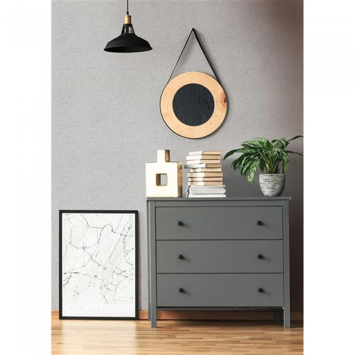 Ταπετσαρία Τοίχου 0.53x10.05m MARBURG TRAVERTINO Grey 33370