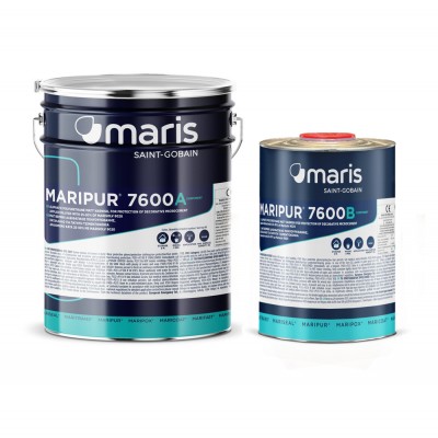 Βερνίκι Αλειφατικής Πολυουρεθάνης Διαφανές Ματ Δύο Συστατικών  Βάσης Διαλύτη Για Διακοσμητικές Εφαρμογές Επίστρωσης Δαπέδου 1kg (A 0.7kg-B 0.3kg) Maris Maripur® 7600