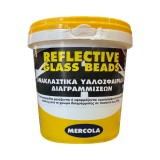 Ανακλαστικά Υαλοσφαιρίδια Διαγραμμίσεων 1Kg Mercola Reflective Glass Beads 3507