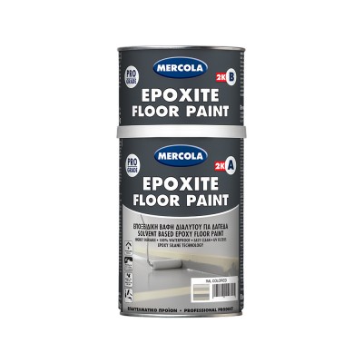 Εποξειδική Βαφή Δαπέδων Υψηλών Αντοχών 1kg Mercola Epoxite Floor Paint 2K σε αποχρώσεις RAL