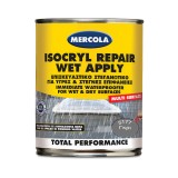 Επισκευαστικό Ελαστομερές Μονωτικό για Υγρές & Στεγνές Επιφάνειες 750ml Γκρι Mercola Isocryl Repair WET APPLY 5177
