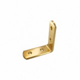 Γωνία Κόντρα Ορειχάλκινη 7x7cm Χρυσό NT Metalor 004-5007
