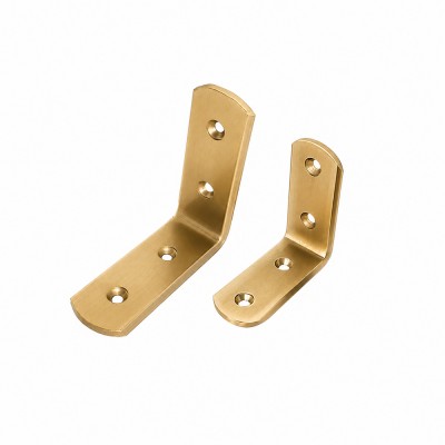Γωνία Κόντρα Ορειχάλκινη 5x5cm Χρυσό NT Metalor 004-5005