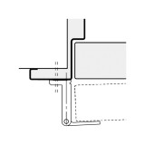 Περιοριστής Ανοίγματος Πόρτας Ξενοδοχείων Metalor 046-001 Bronze