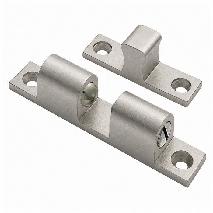 Στοπ Μπίλιας Ορειχάλκινο 50mm Ματ Νίκελ Metalor 060-80S50