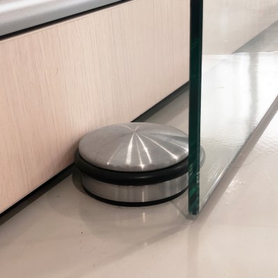 Στοπ Πόρτας Δαπέδου Ανοξείδωτο Ø95 Inox Ματ Metalor 061-SS95