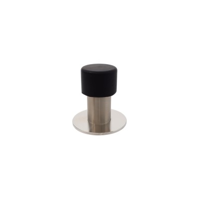 Στοπ Τοίχου- Δαπέδου με Λάστιχο 50mm Inox Ματ Metalor 061-ST50