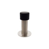 Στοπ Τοίχου- Δαπέδου με Λάστιχο 80mm Inox Ματ Metalor 061-ST80