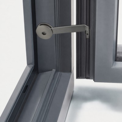 Στύλωμα Παραθύρου Μονό Ματ Νίκελ Metalor 062-8025