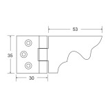 Στύλωμα Γαλαρίας Ορειχάλκινο Χρυσό NT Metalor 063-5002