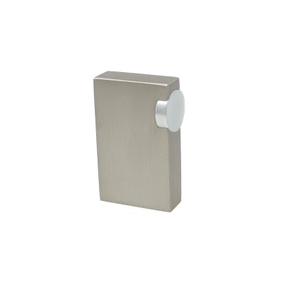 Μαγνητικό Στοπ Δαπέδου 65mm Ανοδ. Νίκελ Metalor 064-X065