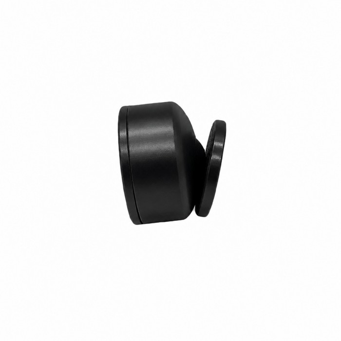 Κυλιόμενο Αντίκρισμα Μαγνητικού Stop Ø25x18mm Μαύρο Metalor 067-B001