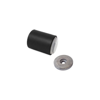 Μαγνητικό Στοπ Τοίχου Ανοξείδωτο 40mm Μαύρο Metalor 067-B040