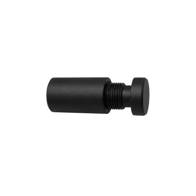 Αποστάτης Σήμανσης Αλουμινίου Ø12xL21mm Ανοδ. Μαύρο Metalor 072-BSL1