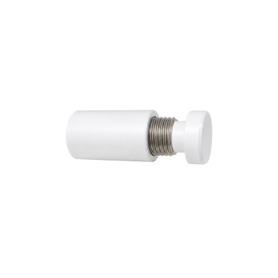 Αποστάτης Σήμανσης Αλουμινίου Ø12xL21mm Λευκό Metalor 072-WSL1
