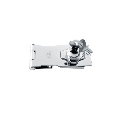 Καταβάτης Σιδερένιος με Κλειδί 92mm Χρώμιο Metalor 090-7100