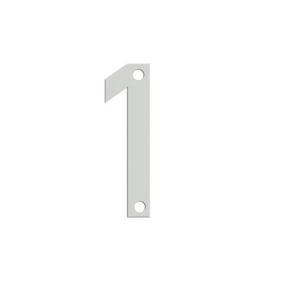 Αριθμός Κατοικιών Ανοξείδωτος No1 9cm Metalor 123-A001