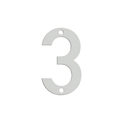 Αριθμός Κατοικιών Ανοξείδωτος No3 9cm Metalor 123-A003