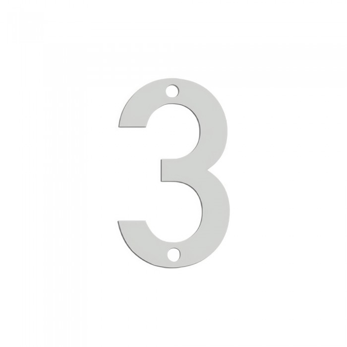 Αριθμός Κατοικιών Ανοξείδωτος No3 9cm Metalor 123-A003