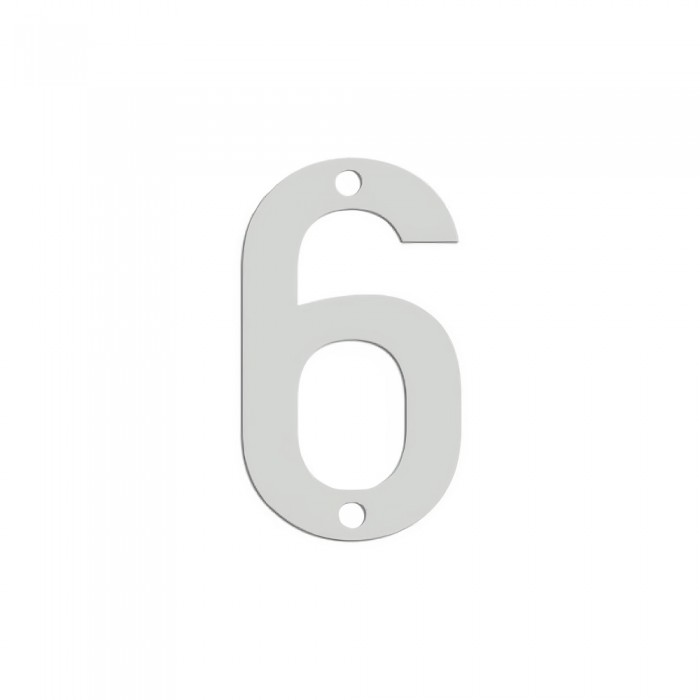 Αριθμός Κατοικιών Ανοξείδωτος No6 9cm Metalor 123-A006