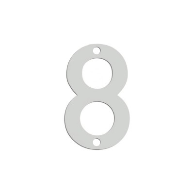 Αριθμός Κατοικιών Ανοξείδωτος No8 9cm Metalor 123-A008