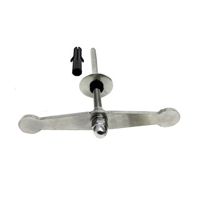 Ανεμοστύλωμα Ανοξείδωτο L=200mm Inox Ματ Metalor 171-S020