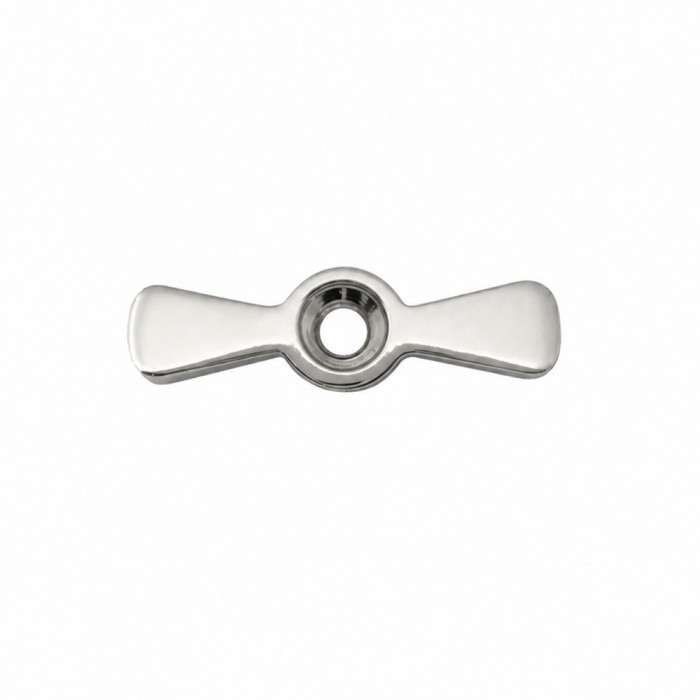 Μανταλάκι Διπλό Ορειχάλκινο 43x10x3mm Νίκελ Metalor 196-4001