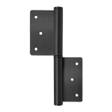 Πορταδέλα Ανοξείδωτη 120mm Μαύρο Metalor 200-BS12