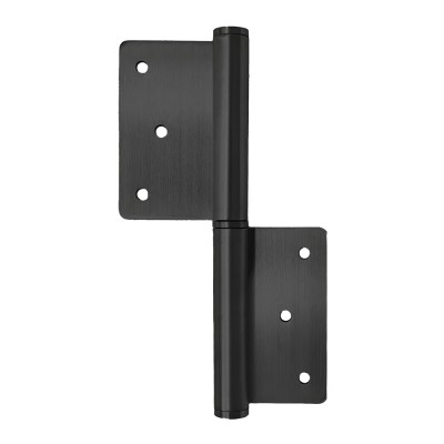 Πορταδέλα Ανοξείδωτη 120mm Μαύρο Metalor 200-BS12
