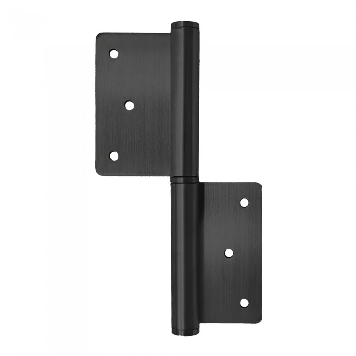 Πορταδέλα Ανοξείδωτη 120mm Μαύρο Metalor 200-BS12