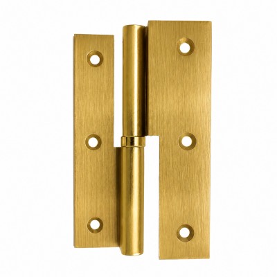 Πορταδέλα Γωνιακή Ορειχάλκινη 120mm Χρυσό Metalor 210-1012