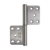 Μεντεσές Αμφίπλευρος Ανοξείδωτος Ø13x122x93mm Inox Ματ Metalor 220-S012