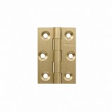 Μεντεσές Πλάκα Ορειχάλκινος 63x35mm Ματ Χρυσό Metalor 302-3/4